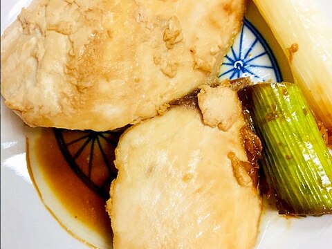 めかじきの麺つゆバター焼き